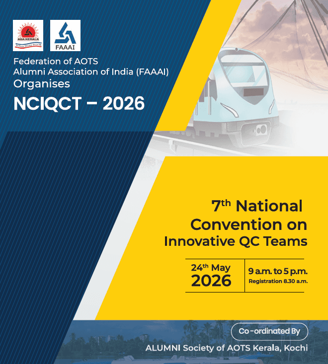 7th National Convention on Innovative QC Teams 2026 (NCIQCT) organised by ASA Kerala